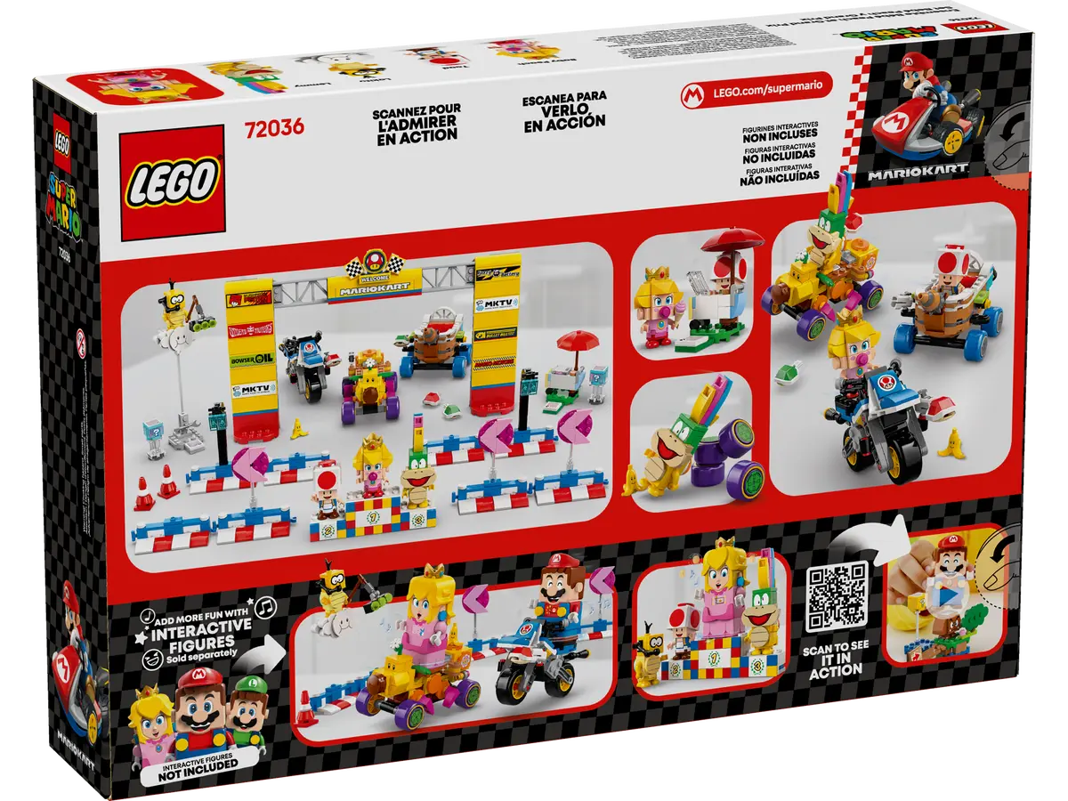 Mario Kart – Ensemble Bébé Peach et Grand Prix (72036)